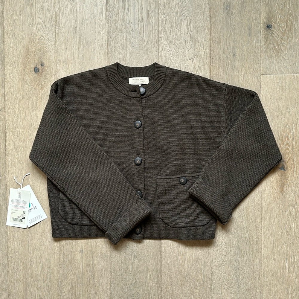 EUC Sezane Valerio Jacket Khaki size small
